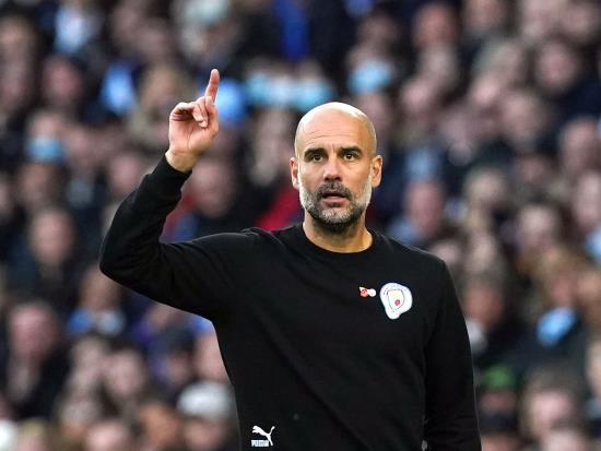 Pep Guardiola credits his players after impressive show at Old Trafford