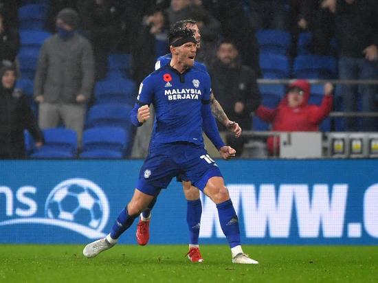 Kieffer Moore double earns Cardiff much-needed victory