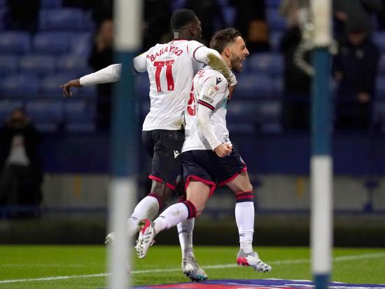 Bolton back to winning ways as Crewe’s woes continue