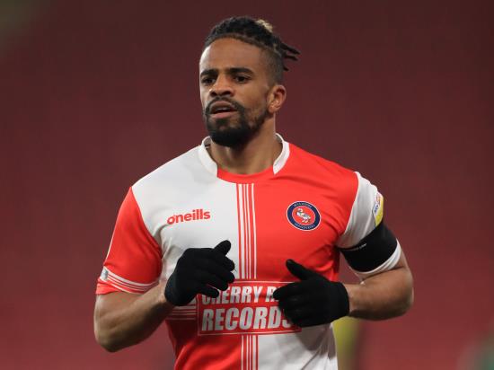 Garath McCleary could remain sidelined for Wycombe’s cup replay with Hartlepool