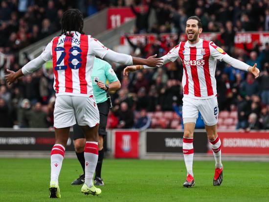 Mario Vrancic fires Stoke to victory over Peterborough