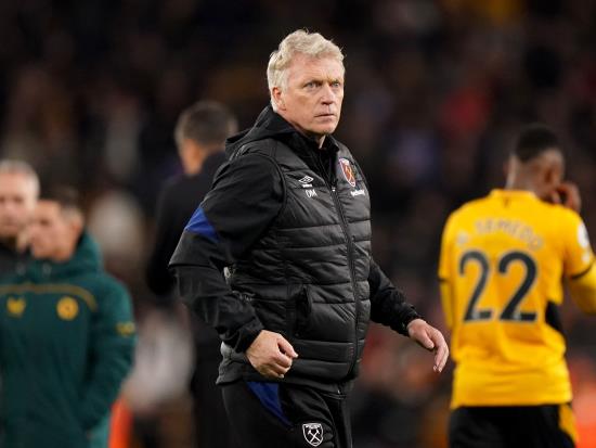 I don’t think we were quite at it – West Ham boss David Moyes after Wolves loss