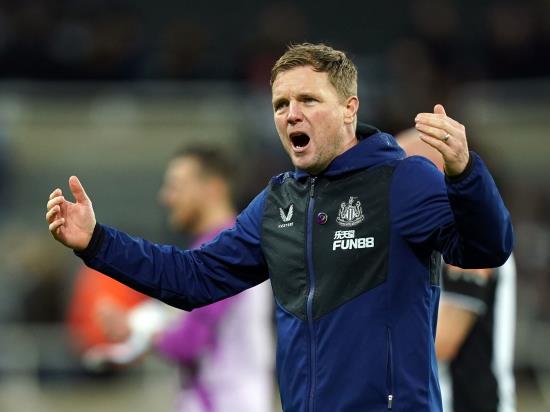 Eddie Howe ‘proud’ and ‘pleased’ but knows Newcastle must start winning