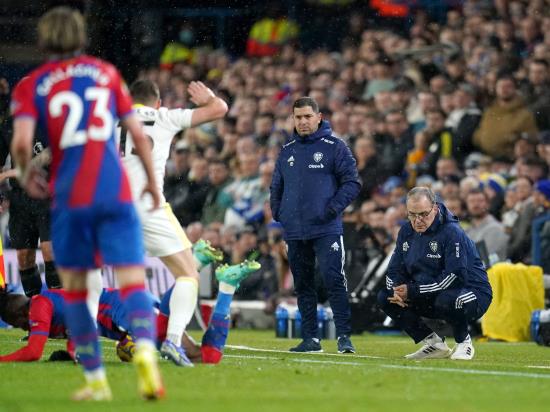 Leeds boss Marcelo Bielsa relieved after late win over Crystal Palace