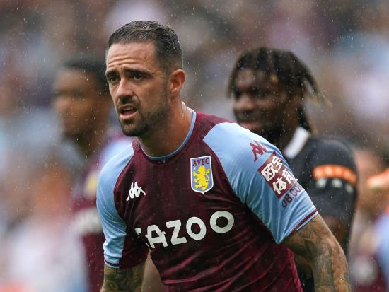 Aston Villa without Danny Ings for Man City clash