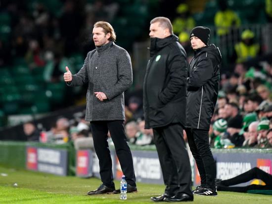 Hearts manager Robbie Neilson left frustrated by controversial Celtic winner