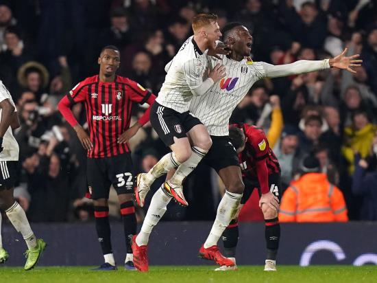 Tosin Adarabioyo heads late leveller as leaders Fulham claim Bournemouth point