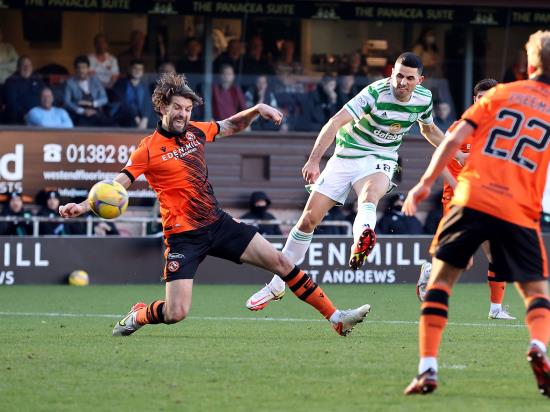 Ange Postecoglou hails star quality of Tom Rogic in Celtic win at Dundee United