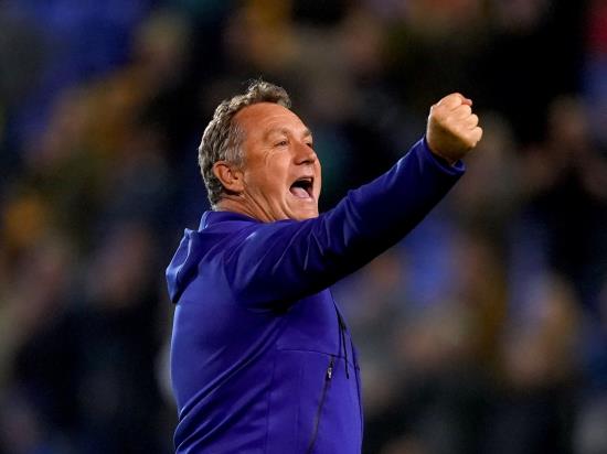 Micky Mellon cannot hide delight after Tranmere’s win over Exeter