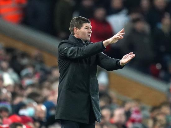 Steven Gerrard “thankful” for Anfield reception as Aston Villa beaten on return