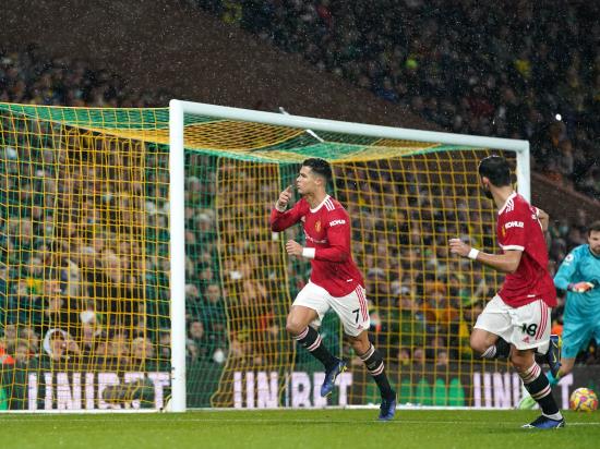 Norwich City 0 - 1 Manchester United: Lucky 13 for Cristiano Ronaldo as his penalty earns United victory at Norwich