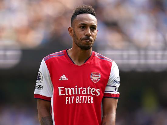 Pierre-Emerick Aubameyang to sit out Arsenal’s home clash with West Ham