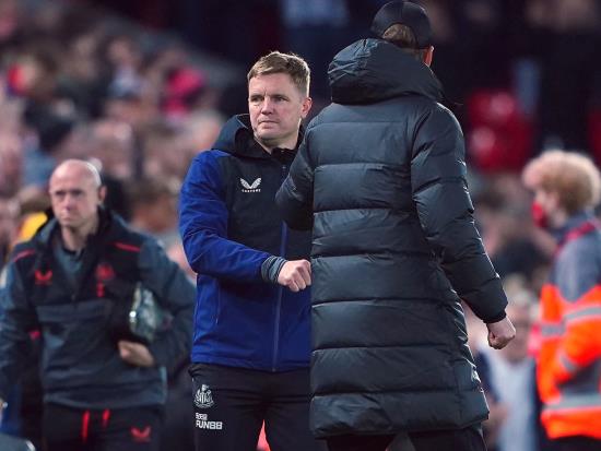 Referee should have stopped the game before Liverpool equalised – Eddie Howe