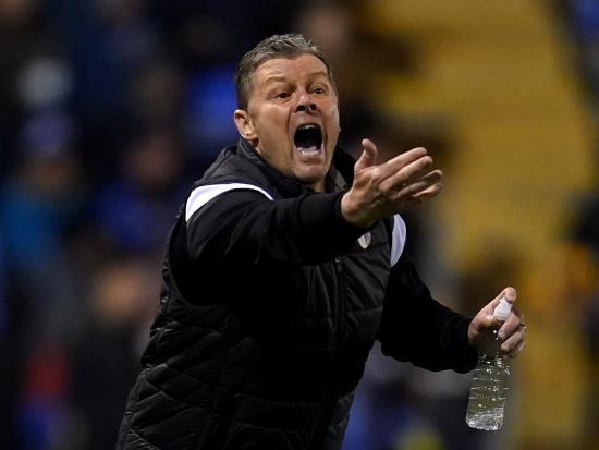Steve Cotterill delighted half-time goals were reached after win over Cheltenham