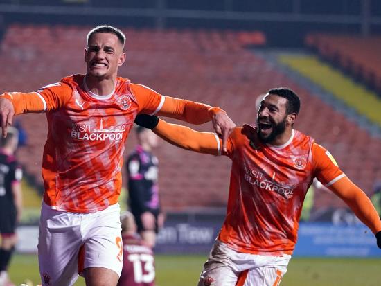 Blackpool finish strongly against Peterborough to end wait for a win