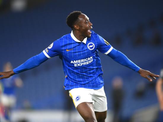 Danny Welbeck could return for Brighton against Brentford after three months out