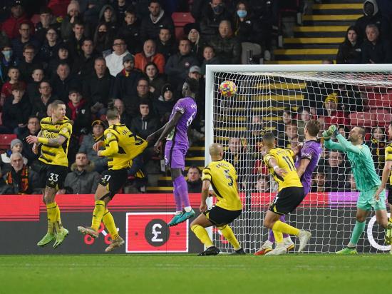 Davinson Sanchez heads home late winner as Spurs claim dramatic win at Watford