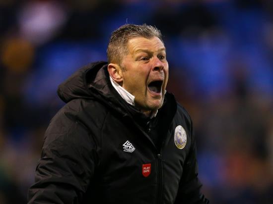 Time slowed down for Steve Cotterill as Shrewsbury strived to hang on for points