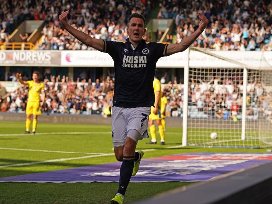 Millwall to give late fitness test to Jed Wallace ahead of Crystal Palace clash