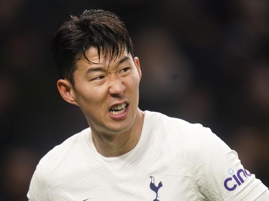 Son Heung-min out of Morecambe cup tie