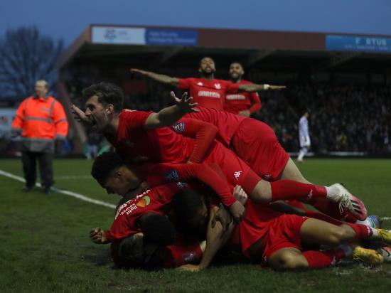 Kidderminster strike back to earn shock FA Cup comeback win to dump out Reading