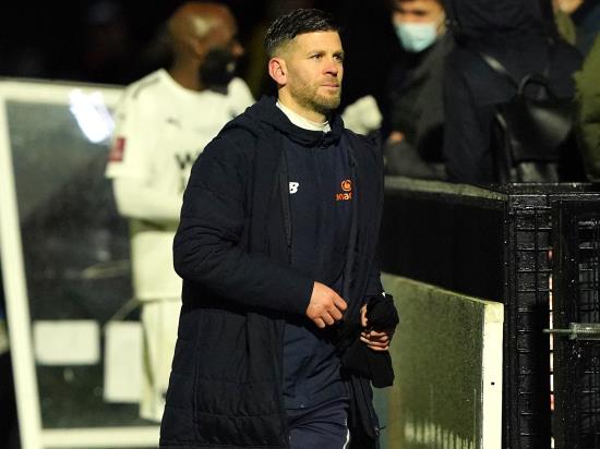 Luke Garrard ‘on top of the world’ after Boreham Wood’s FA Cup upset