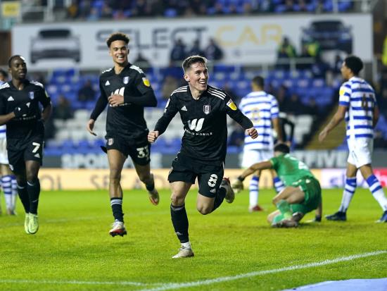 Fulham hit seven past ragged Reading to move up to second in Championship table