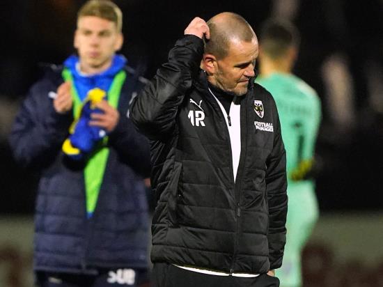 Mark Robinson frustrated by officials as AFC Wimbledon beaten by MK Dons