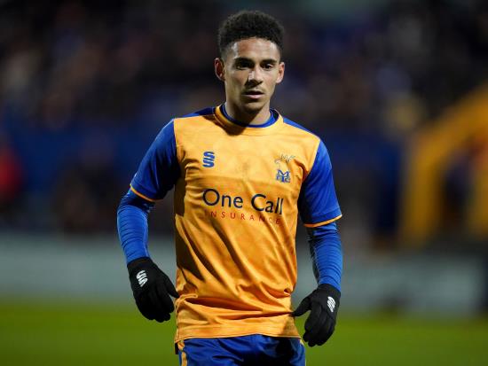 Tyrese Sinclair could return for Mansfield against Walsall