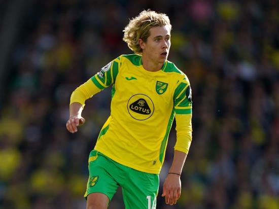 Todd Cantwell returns to Norwich side for visit of Everton