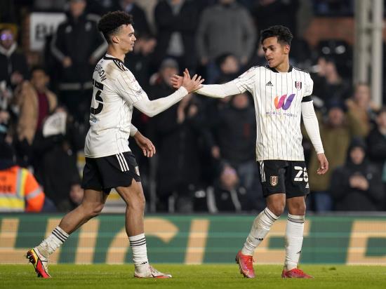 Free-scoring Fulham surge to third huge win in succession