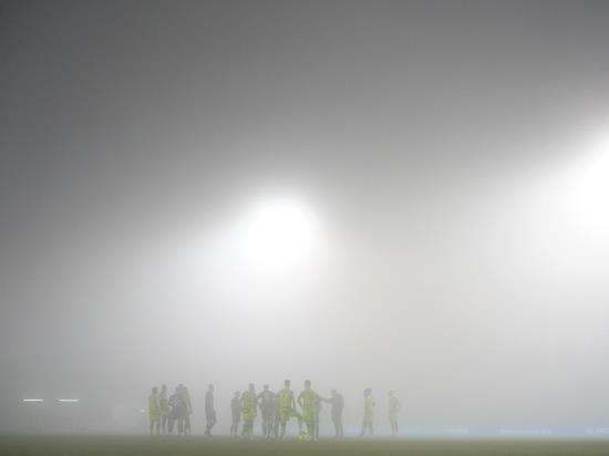 Forest Green’s home clash with Mansfield abandoned after four minutes due to fog