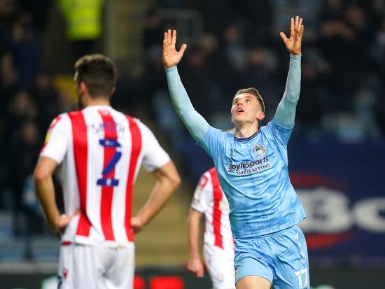 Viktor Gyokeres ends goal drought as Coventry edge out Stoke