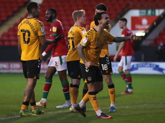 Dom Telford set to miss out again as Newport host Barrow