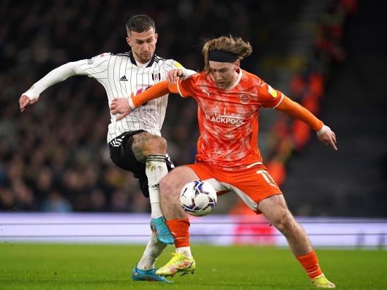 Josh Bowler denies Fulham a fifth-successive league win as Blackpool draw