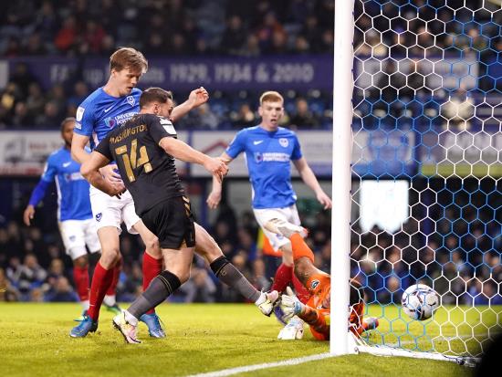 Controversial Conor Washington goal helps Charlton win at Portsmouth