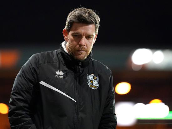 Two offside calls in build-up to equaliser cost us victory – Darrell Clarke