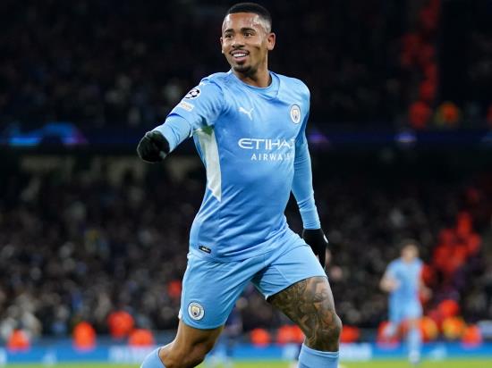 Gabriel Jesus out through injury as Manchester City take on Fulham in the FA Cup