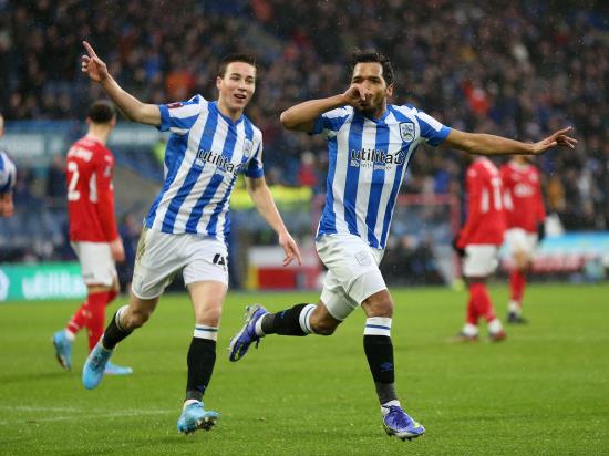 Duane Holmes scores as Huddersfield beat Barnsley to reach FA Cup fifth round
