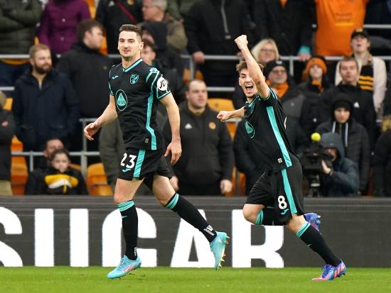 Kenny McLean header enough as Norwich edge Wolves to reach FA Cup fifth round