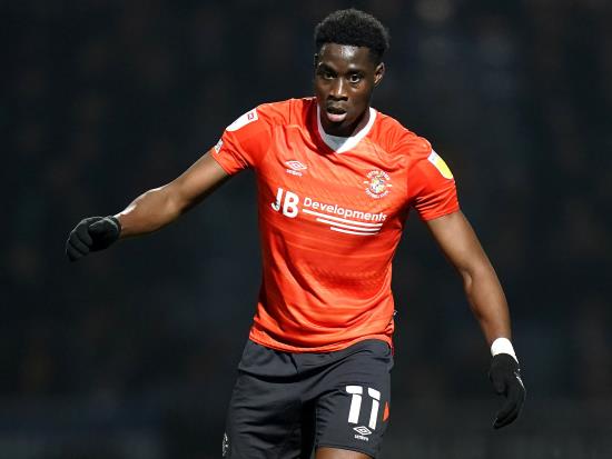 Elijah Adebayo and Sonny Bradley could return when Luton host Barnsley