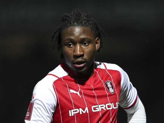 Joshua Kayode goal stretches Rotherham’s advantage at the top