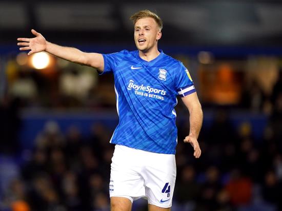 Marc Roberts a doubt for Birmingham’s clash with Luton