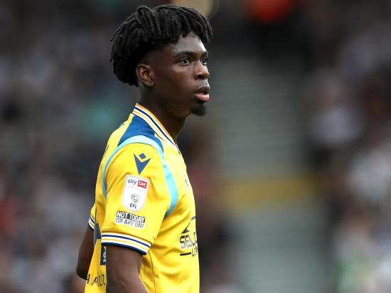 Ovie Ejaria set to miss Reading’s clash with Coventry