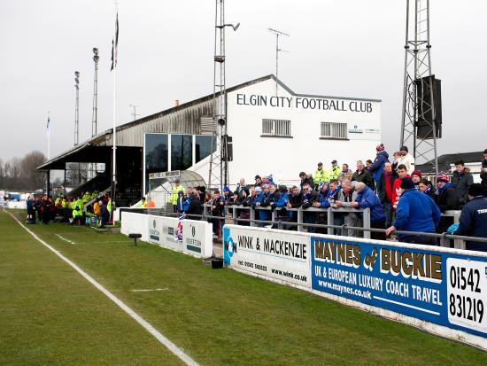 Stranraer return to winning ways with victory over Elgin