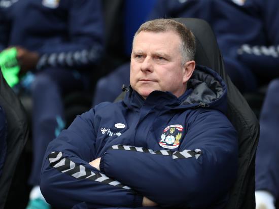 Coventry boss Mark Robins thankful for last-gasp Barnsley blunder