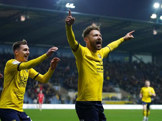 Matty Taylor’s double helps Oxford to 4-0 rout at Charlton