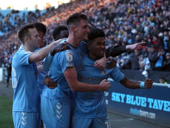 Coventry leave it late to see off battling Barnsley