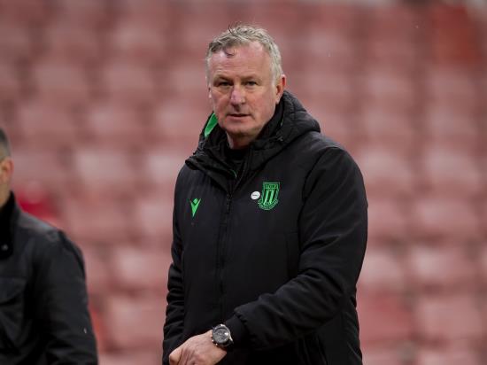 Michael O’Neill bemoans ‘bad draw’ as Stoke suffer play-off setback