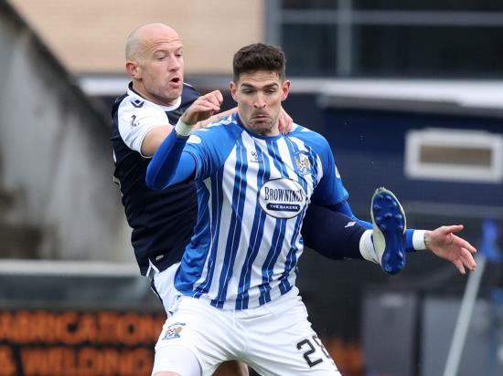 Kyle Lafferty helps Kilmarnock move joint top with victory against Raith Rovers